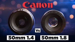 Canon 50mm 14 v 50mm 18 STM  Worth upgrading [upl. by Fiester454]