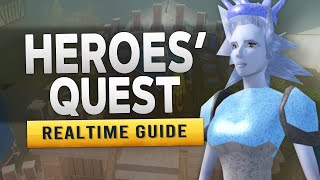 RS3 Heroes Quest Solo – Realtime Quest Guide [upl. by Dacia431]