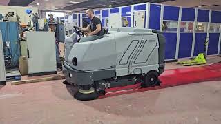 Nilfisk SC8000 Combination scrubber sweeper [upl. by Minsat]