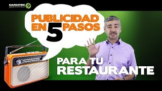 Publicidad para restaurantes  Marketing Gastronómico [upl. by Barbur]