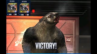 MYLODON BATTLE WINNER II Jurassic World The Game II Dinosaurs Game [upl. by Horne]