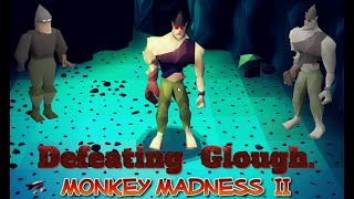 OSRS  Monkey Madness 2 Glough final boss fight HD [upl. by Alleirbag]