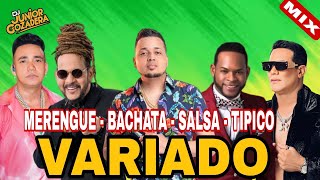 MIX VARIADO MERENGUE BACHATA SALSA TIPICO  LA MEJOR MEZCLA VARIADA  MUSICA VARIADA MIX [upl. by Nev]