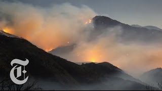 The Science of Mudslides  How It Happens  The New York Times [upl. by Lipski]