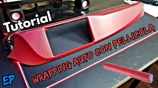 Tutorial Wrapping plastiche auto con pellicola  Primo video in 4K [upl. by Atalante]