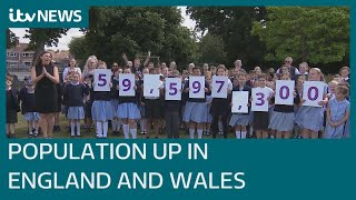 Population of England and Wales grows 63 in a decade census shows  ITV News [upl. by Grissom415]