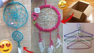 COMO HACER UN ATRAPASUEÑOS CON LANA 🌙 DIY DREAMCATCHER [upl. by Silvestro]