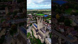 Marvel 11th century Gloucester Cathedral Stunning 4K Drone Views [upl. by Netniuq97]