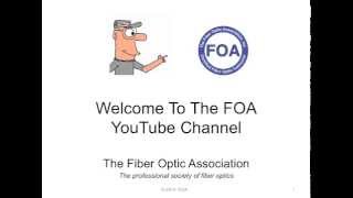 Welcome To The FOA YouTube Channel [upl. by Aekan]