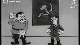 Hitler and Stalin cartoon 1939 [upl. by Japha]