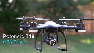 Potensic T18 Drone Review [upl. by Anaytat]