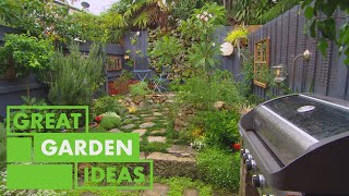 How to Make the Most of a Small Backyard  GARDEN  Great Home Ideas [upl. by Zzaj519]