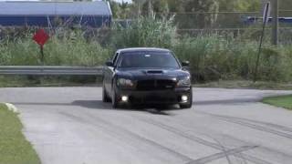 Kris Burnouts Charger SRT8 Vortech [upl. by Yauqaj]