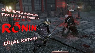 Rise of the Ronin  OneEyed Assassin  Dual Katana Twilight difficulty Ps5 [upl. by Iyre]