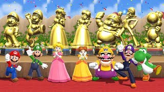 Mario Party 9 Step It Up  All Characters Master Difficulty Gameplay [upl. by Odnalra489]