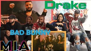 Bad Bunny Ft Drake  Mia Video Official REACTIONREVIEW [upl. by Lorusso]