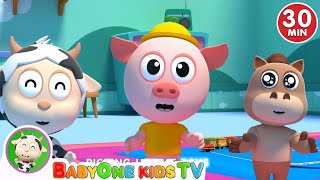 Clean Up The Room  Compilation Songs  BabyoneKidsTV amp Kids Songs [upl. by Ulland]