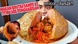 CUMA 5 MENIT MAKAN BAKSO LAVA SEBESAR KEPALA PALING BRUTAL DIDUNIA  cimoryspicychallenge [upl. by Quinlan826]