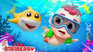 Baby Shark  Safety Song For Kids  Bibiberry Nursery Rhymes amp Kids Songs [upl. by Romulus]