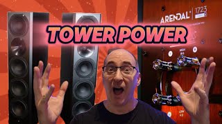 Arendal Sound 1723 Tower Speaker Review Discussion [upl. by Sad249]