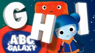 Letters of the Alphabet  G H I  Learn the Alphabet  Alphabet Videos for Children  ABC Galaxy [upl. by Ammadas]