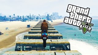 GTA 5 Online  Extreme Stunts amp Fails Epic GTA 5 Playlist GTA 5 Funny Moments [upl. by Kilian911]