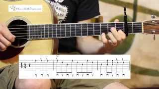 How to play Man of Constant Sorrow  Guitar Lesson [upl. by Ennirac278]