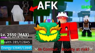 Pretending to be AFK Holding Mythical Blox Fruits [upl. by Rosenblatt]