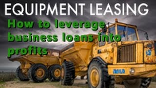 Equipment Leasing explained by Phil Dushey CEO and Founder of Global Financial Training Program [upl. by Charmain180]