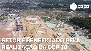 Construção civil é beneficiada pela realização COP 30 em Belém [upl. by Tita]