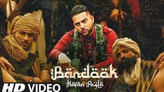 Bandook Karan Aujla Full Video Song  Ajjkal mere naal ni boldi meri rusgi bandook  Bacdafucup [upl. by Pimbley]