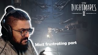 CREEPY HOSPITAL MOST FRUSTRATING PART  LITTLE NIGHTMARES 2 GAMEPLAY 4 [upl. by Ajad]