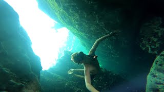 Freediving in Wekiwa Springs State Park [upl. by Llig699]