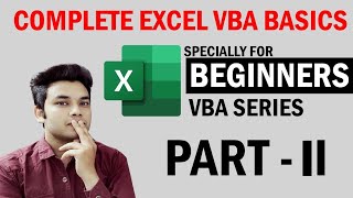 EXCEL VBA Basics Part 2 Complete Series  Advance Excel  Message Box in VBA  MSGBOX in Excel [upl. by Ameg]