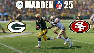 Madden 25 Superstar Mode 1 Wide Receiver vs The 49ers Defense Part 1 of 3 madden25 [upl. by Nydia]