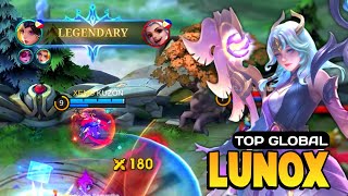 Lunox Best Build 2024  Lunox Top Global Gameplay  Mobile Legends [upl. by Bille]