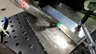 Welding Aluminum With A Hand Held Laser Is This The Future Of Welding [upl. by Yank787]