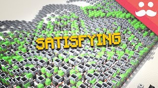 Most SATISFYING WAVE MACHINES in Minecraft [upl. by Broucek564]