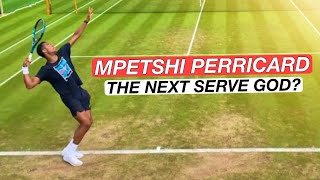 Giovanni Mpetshi Perricard Serve Analysis  What You Can Learn From it [upl. by Lede]