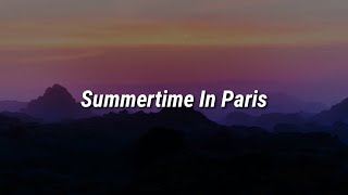 Jaden  Summertime In Paris Lyrics [upl. by Normac]