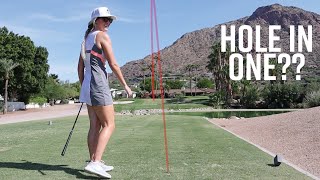 Par 3 Hole in One Challenge  At Mountain Shadows in Arizona [upl. by Tate760]