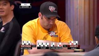 National HeadsUp Poker Championship 2008 Episode 1 19 [upl. by Becket]