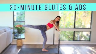 20minute BARRE workout for glutes amp core [upl. by Czarra301]