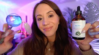 1 Hour Of All The ASMR Personal Attention 💕 skincare makeup measuring hairplay [upl. by Pain]