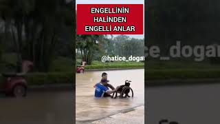 ENGELLİNİN HALİNDEN ENGELLİ ANLAR disabled [upl. by Penhall902]