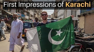 First Impressions of Karachi PAKISTAN [upl. by Cia]