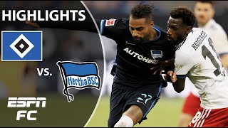 Hamburger SV vs Hertha Berlin  Bundesliga Playoff Highlights  ESPN FC [upl. by Levina]