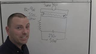 How do Fluorescent lights work calculation and P F Correction [upl. by Helli]