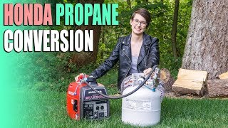 Honda EU2200i Propane Conversion Kit  DIY Install for Honda Generator [upl. by Wordoow790]