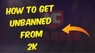 How To Get Unbanned From 2K NBA 2K24  Banned 2K Account Player Fix [upl. by Ahsiened948]